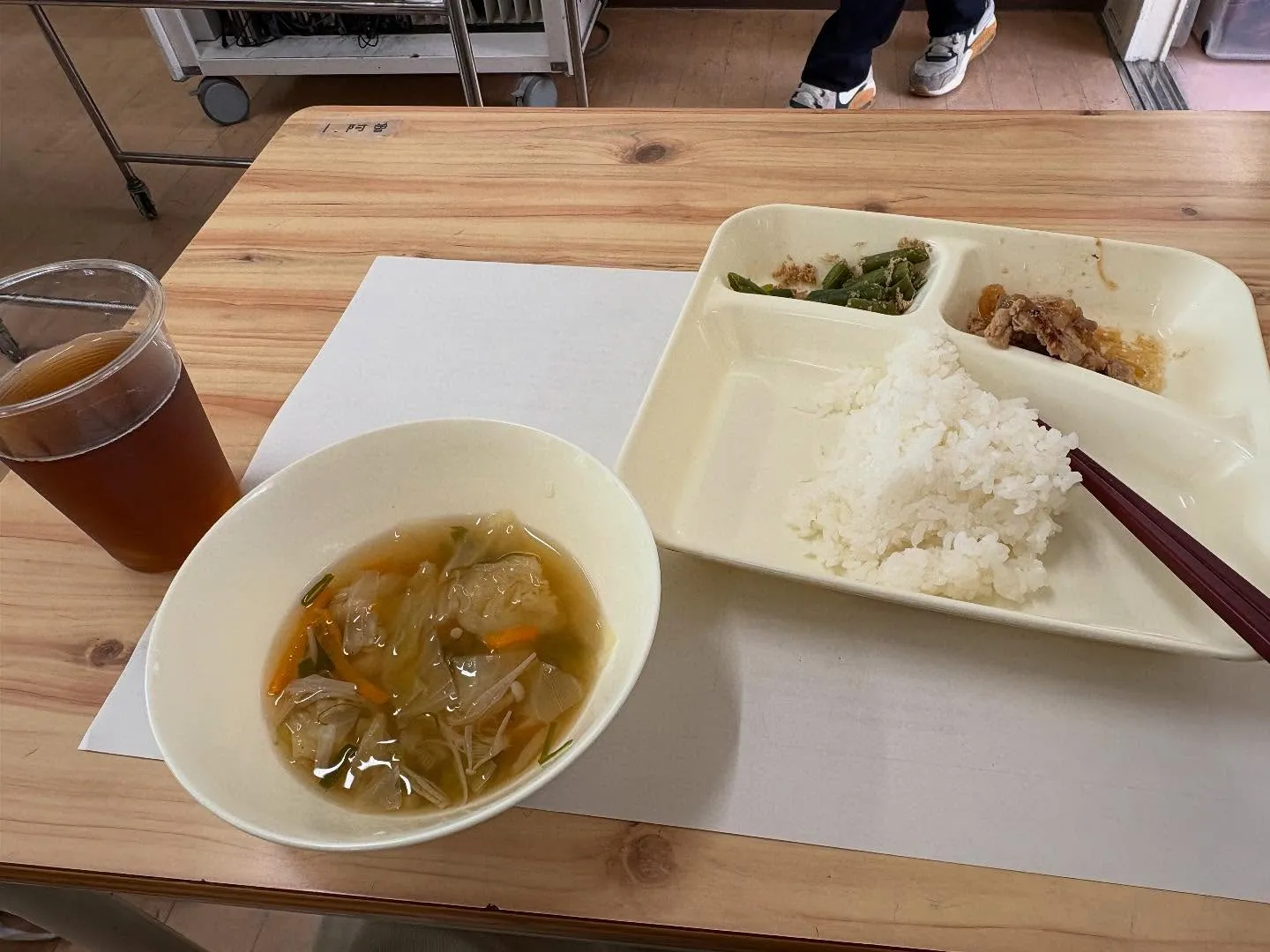 母校の小学校訪問です。