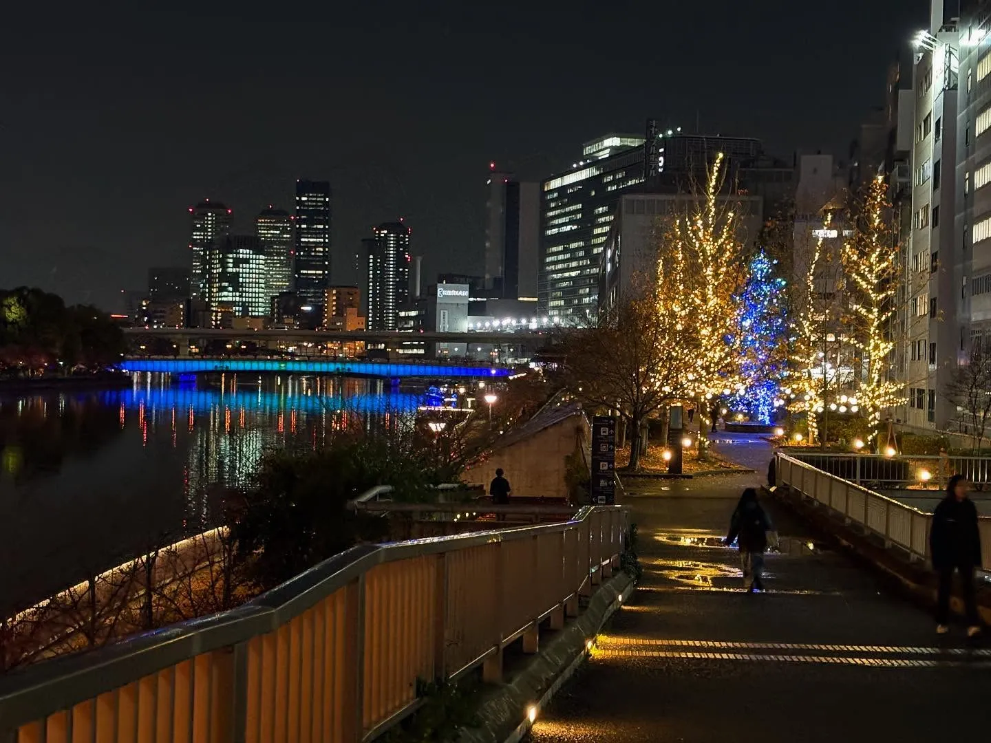 大川イルミネーション